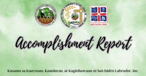 Accomplishment Report