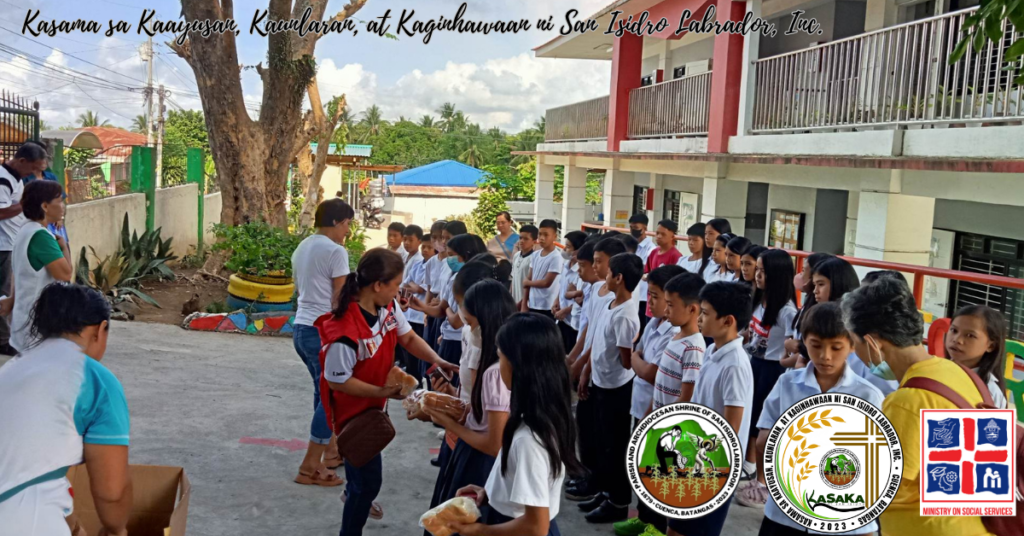Feeding Activity at Ramon Paterno Memorial Elementary School