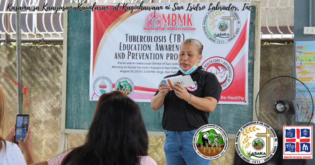 Malusog na Baga, Matatag na Kalusugan (MBMK) Tuberculosis (TB) Education, Awareness, and Prevention Program